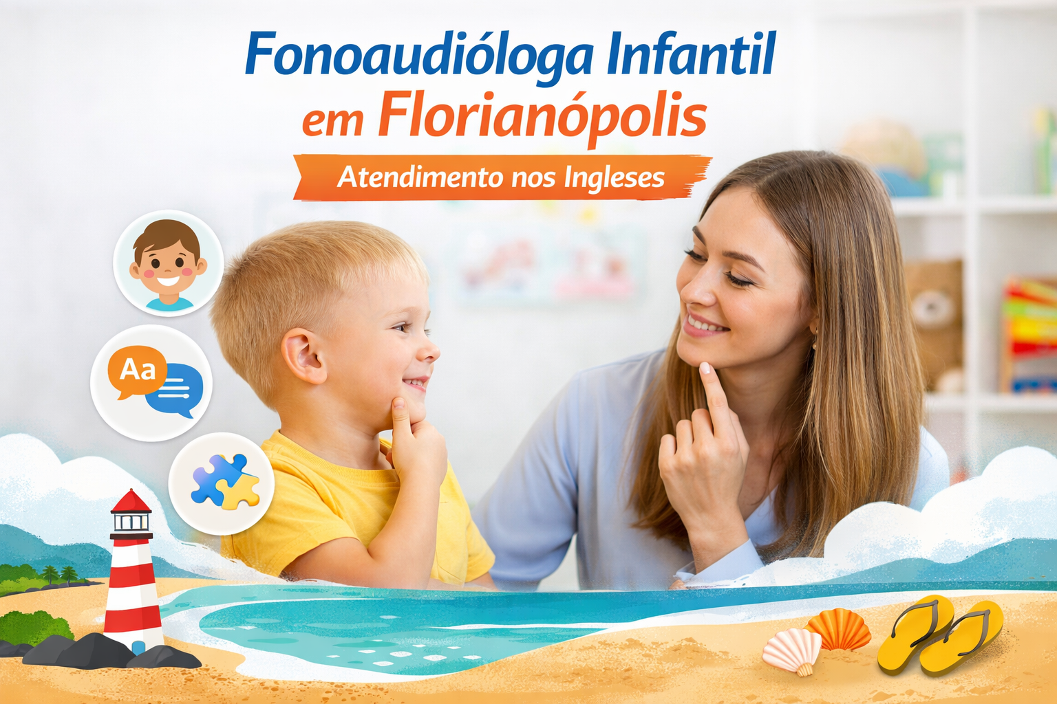 Fonoaudióloga Infantil em Florianópolis – Atendimento nos Ingleses